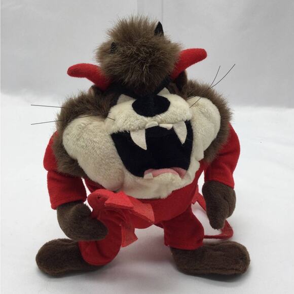 Taz Tasmanian Devil in Costume Plush 8in - Picture 1 of 5